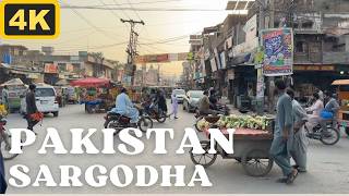 INSANE 4K Pakistan Sargodha POV Street Tour 🔥 Punjab's Hidden Gem!