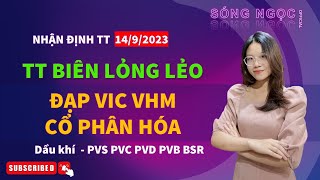 NĐTT 15/9:  TT BIÊN LỎNG LẺO - ĐẠP VIC VHM  - CỔ PHIẾU PHÂN HÓA - CP DẦU KHÍ