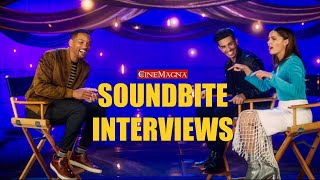 Will Smith Hilarious Interview With Aladdin Cast: Naomi Scott, Massoud