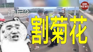 浙江温州一女子坐车上高速,被割菊花.尴尬了！@real900news 欢迎订阅