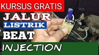 Kursus gratis jalur kelistrikan Honda matic injeksi