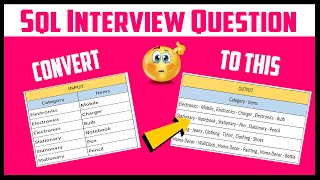 SQL Interview Question | NTILE | STRING_AGG | CONCAT