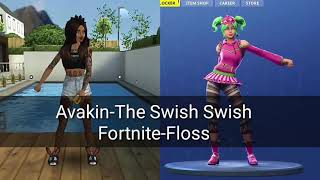 Dances of Fortnite in Avakin Life