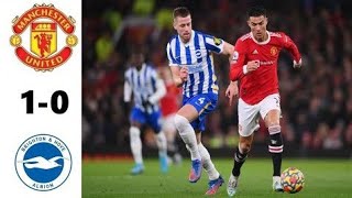 Manchester United vs Brighton 1-0 Highlights | Premier League - 2022 Cristiano Ronaldo Goals