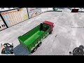 beamng drive 43 vượt núi tuyết trơn trượt với xe tải hạng nặng