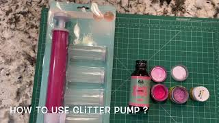Glitter Cake| Without using airbrush machine| Manual Airbrush Pump for Decoratin