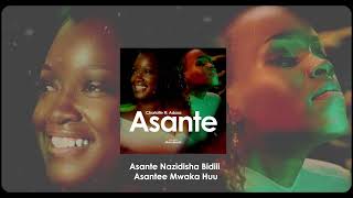 CHARLOTTE featuring @officialadasa ADASA - ASANTE (LYRIC VISUALIZER)