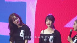 190629 GFriend Ending Ment + Compass @ GGG in KL