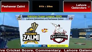 🔴Live: LAH vs PES - 12th Match PSL Live | Lahore Qalandars vs Peshawar Zalmi Live | #cricketlive