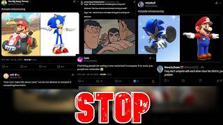 Stop comparing Sonic to Mario , a double standard within the Sonic Community