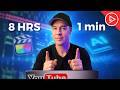 How to EDIT Videos 10x FASTER Using AI (Descript Overview)