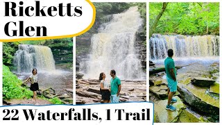 Ricketts Glen State Park, Pennsylvania - Hiking the Falls Trail \u0026 More