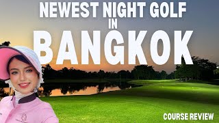 Bangkok's Newest Night Golf Course: Tee Off Under the Stars! 🇹🇭 | Flora Ville Golf Bangkok