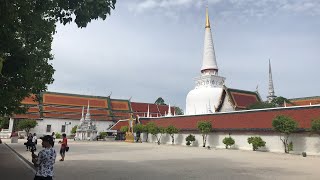 เที่ยววัดพระมหาธาตุวรมหาวิหาร นครศรีธรรมราช กราบพระอธิษฐานขอพร ขอพรให้ผู้ติดตาม ชีพธรรม คำวิเศษณ์