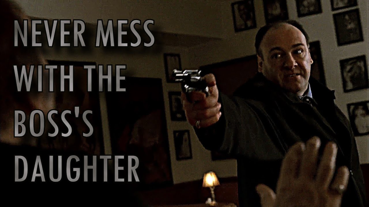 TONY SOPRANO - ''My f*kin daughter?!!'' - The Sopranos S06E19