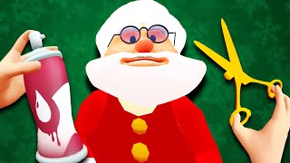 Giving Santa a Crazy Holiday Makeover! - Shave \u0026 Stuff VR