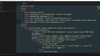 PHP,Mysql,Bootstrap,Form validation 5