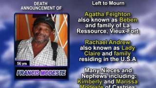 Francis Modeste long