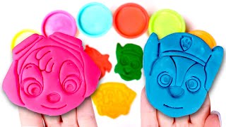 Manualidades de Paw Patrol con Play Doh 🐶🌈🙌 Vídeos para niños