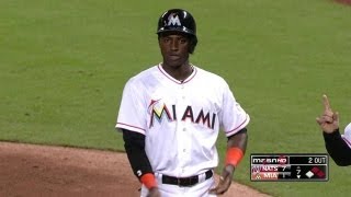 WSH@MIA: Hechavarria's single puts Marlins on board