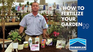 How To Fertilise your Garden - With Chamberlain