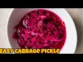 the most delicious cabbage pickled😍😋!!