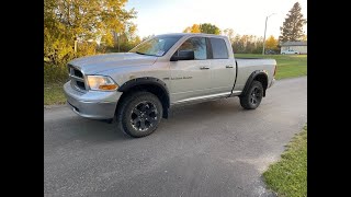 LOT 107 - 2012 Dodge 1500 4x4 Crew Cab