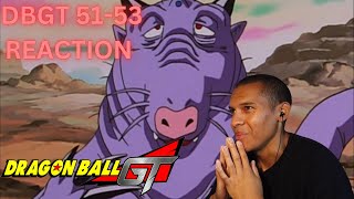 THESE GUYS ARE DRAGONS??!! | DBGT EP 51-53 REACTION