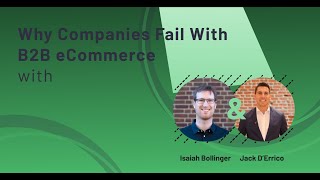 Why Companies Fail With B2B eCommerce