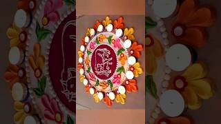 Vasubaras Rangoli design #Vasubaras #vasubarasrangoli @ArtistSwapnali #diwalirangoli #dhanteras