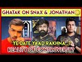 Ghatak on Snax, Jonathan & Controversy 😳🔥