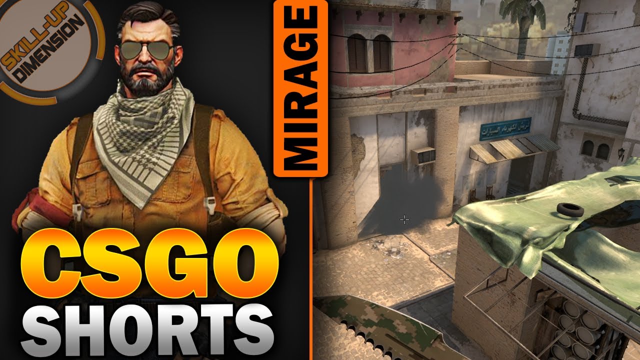 MUST KNOW B WINDOW SMOKE | MIRAGE | CSGO SHORTS - YouTube