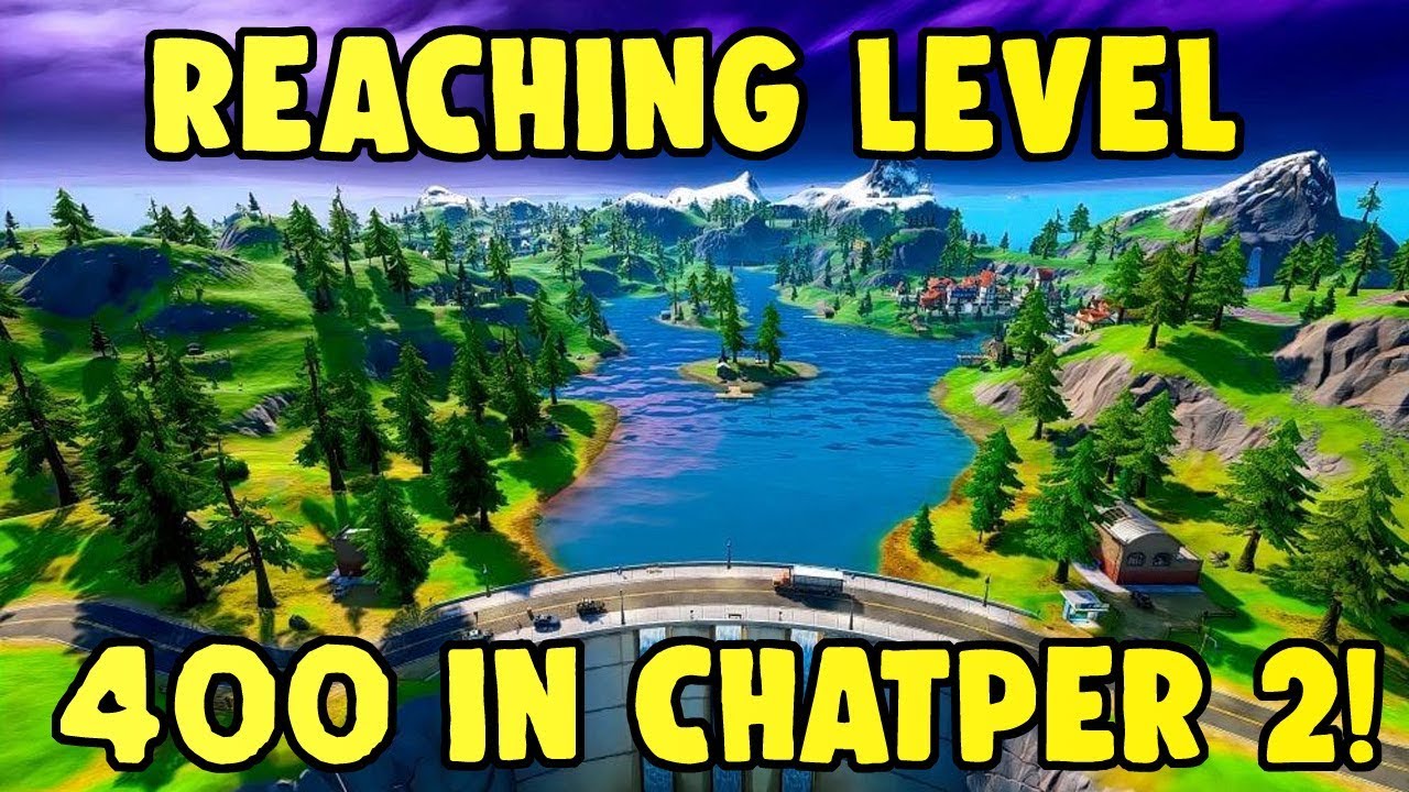 Reaching Level 400 In Fortnite Youtube
