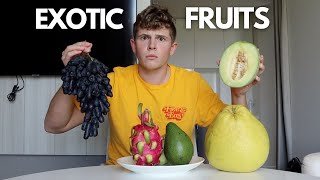 Eating Exotic Fruits!