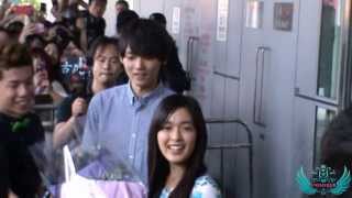 130810 Yuki Furukawa & Miki Honoka Haneda To Hong Kong @HK Airport