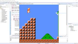 Super Mario Bros Java - Day 6 World 1-1 Complete