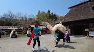 遠野ふるさと村　土淵しし踊り保存会