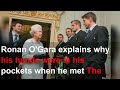 Ronan O'Gara explains why his hands were in his pockets when he met The Queen