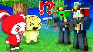 POLICE vs EVIL CRIMINAL JJ and Mikey in Minecraft Story Maizen