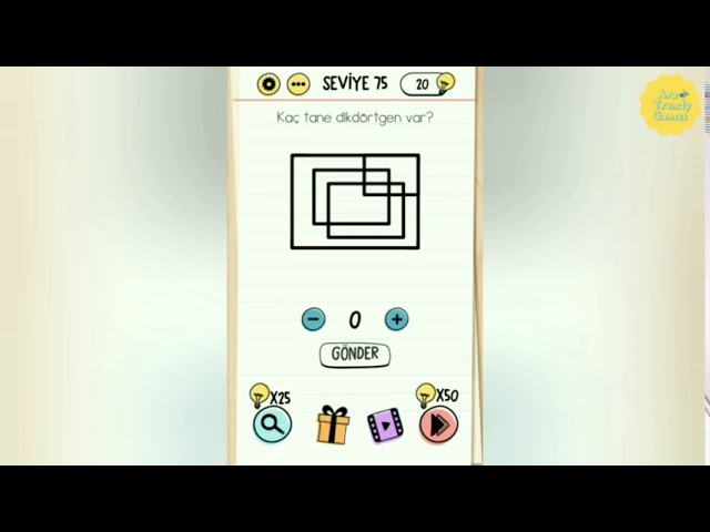 Brain Test Tricky Puzzles Seviye 75 Walkthrough Game Solver