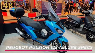 【4K】 Peugeot Pulsion 125 Allure – Live from  Moto Show 2024