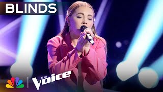 Sixteen-Year-Old with Angelic Voice Sings Duncan Laurence's "Arcade" | The Voice Blind Auditions