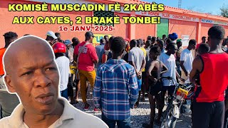 Flash! Komisè Muscadin Fè 2-Kabès Nan Ville Aux Cayes Jodia, Li Voye 2 Gwo Brakè Al Jwenn Bawon