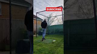 How I setup my outdoor sim! #subscribe #hitthebell #golf #golfshorts #garmin