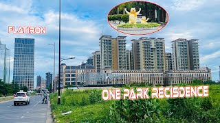 One Park Residence, Flatiron 158m With 42Floors And Phnom Penh Center (Boeung Kok) Drive Tour