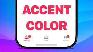 Customize Your App’s Look: Setting an Accent Color in Xcode