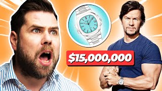 Watch Expert Reacts to Mark Wahlberg's NEW $15,000,000 Watch Collection