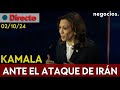 DIRECTO: Kamala ante el ataque de Irán a Israel, Trump le echa la culpa y Putin advierte