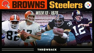 A TIGHT Division Race! (Browns vs. Steelers 1979, Week 13)