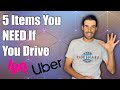 5 THINGS YOU NEED AS AN UBER & LYFT DRIVER IN 2022!